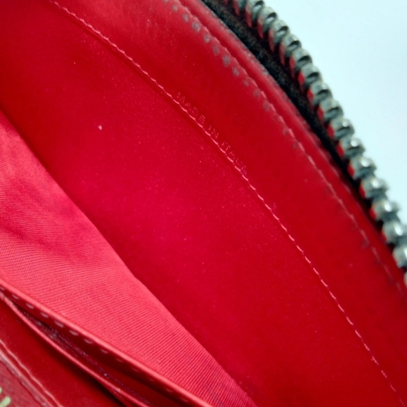 Christian Louboutin Long Wallet  Black Leather Zippy compact wallet - Picture 4 of 9